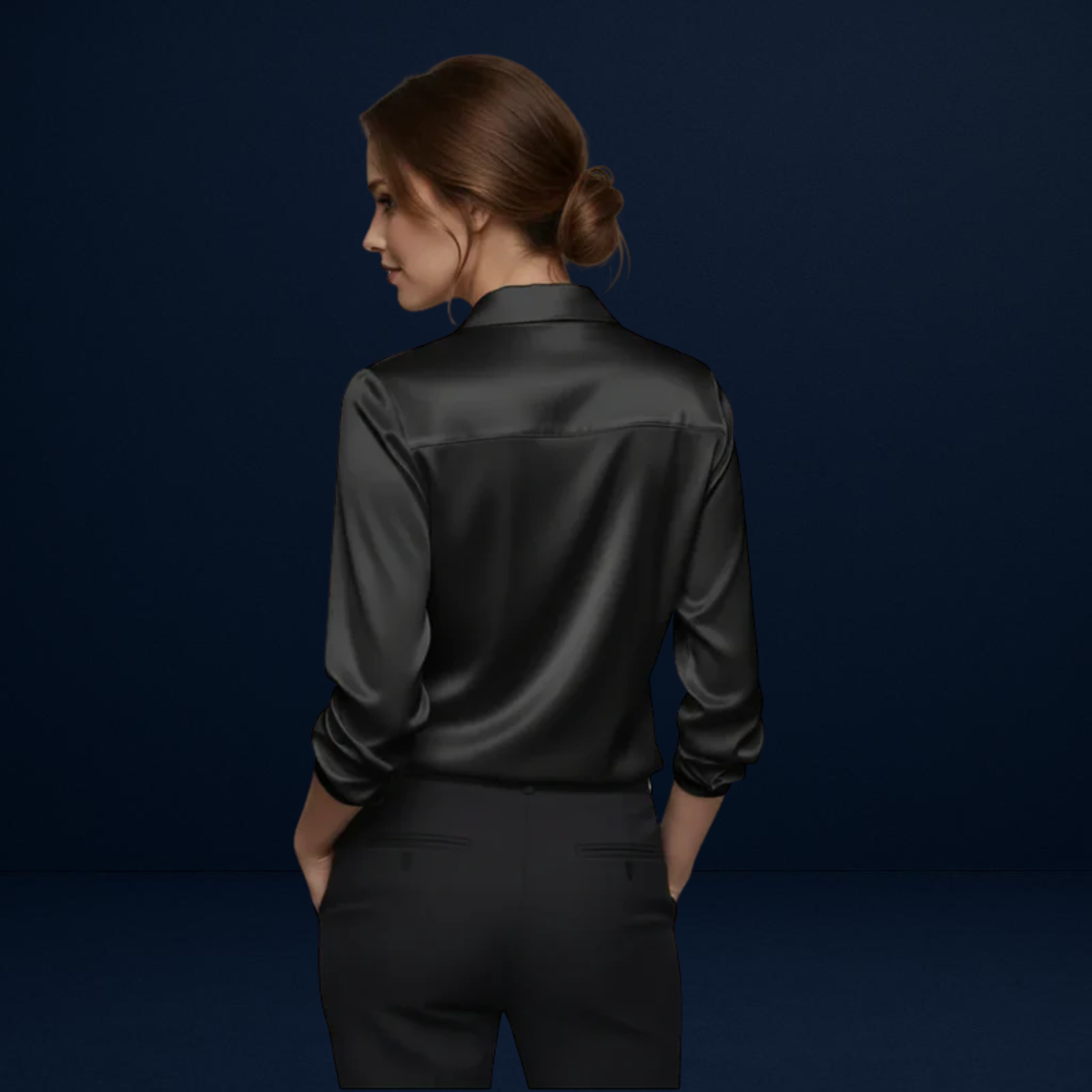 Giulia | Elegant Satin Blouse