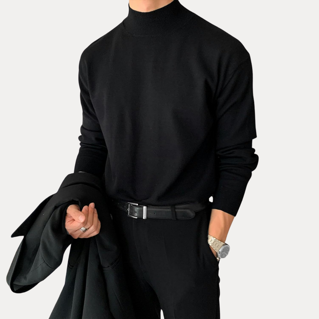 Adrian | Men’s Mock Neck Sweater