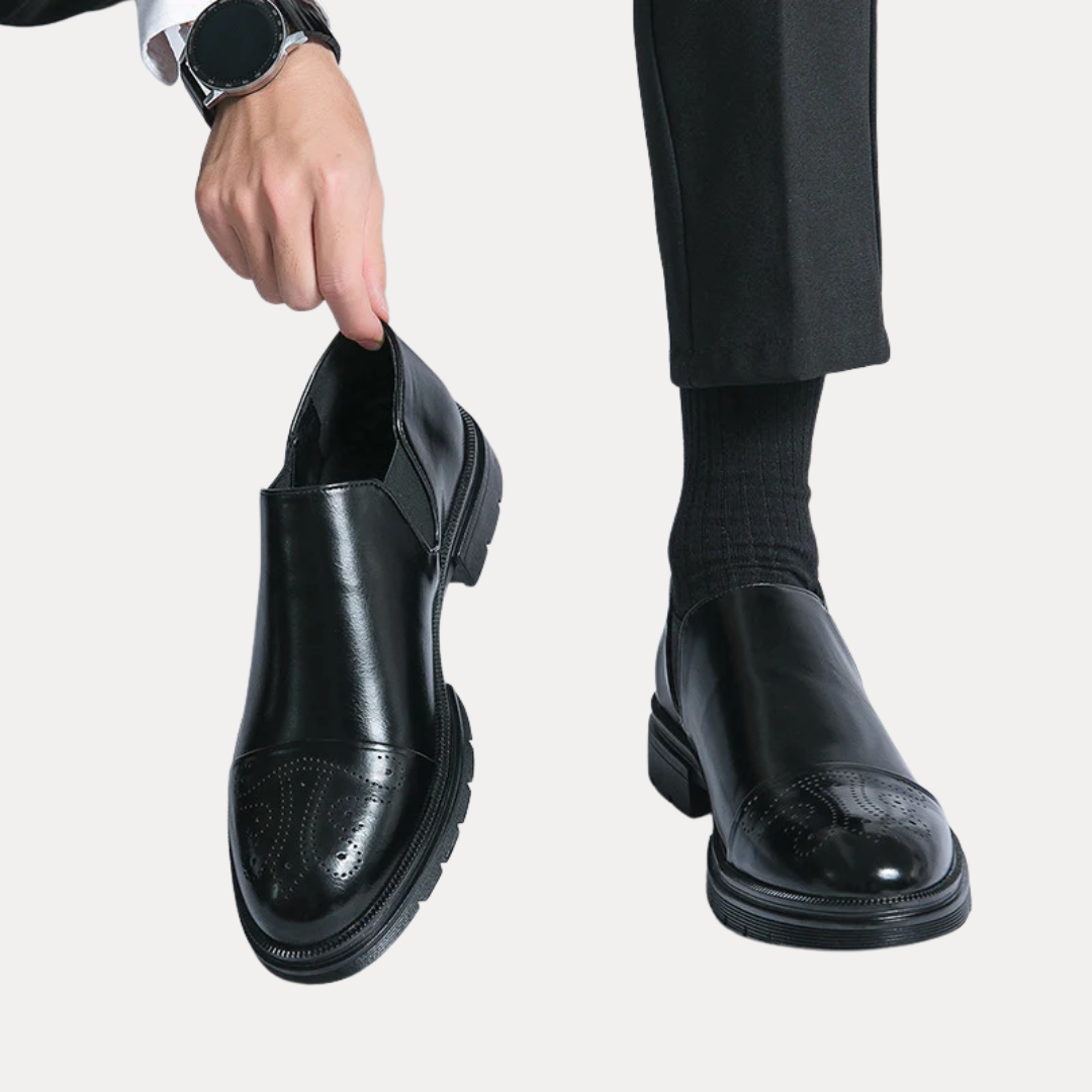 Dorian | Men’s Leather Slip-On Dress Shoes