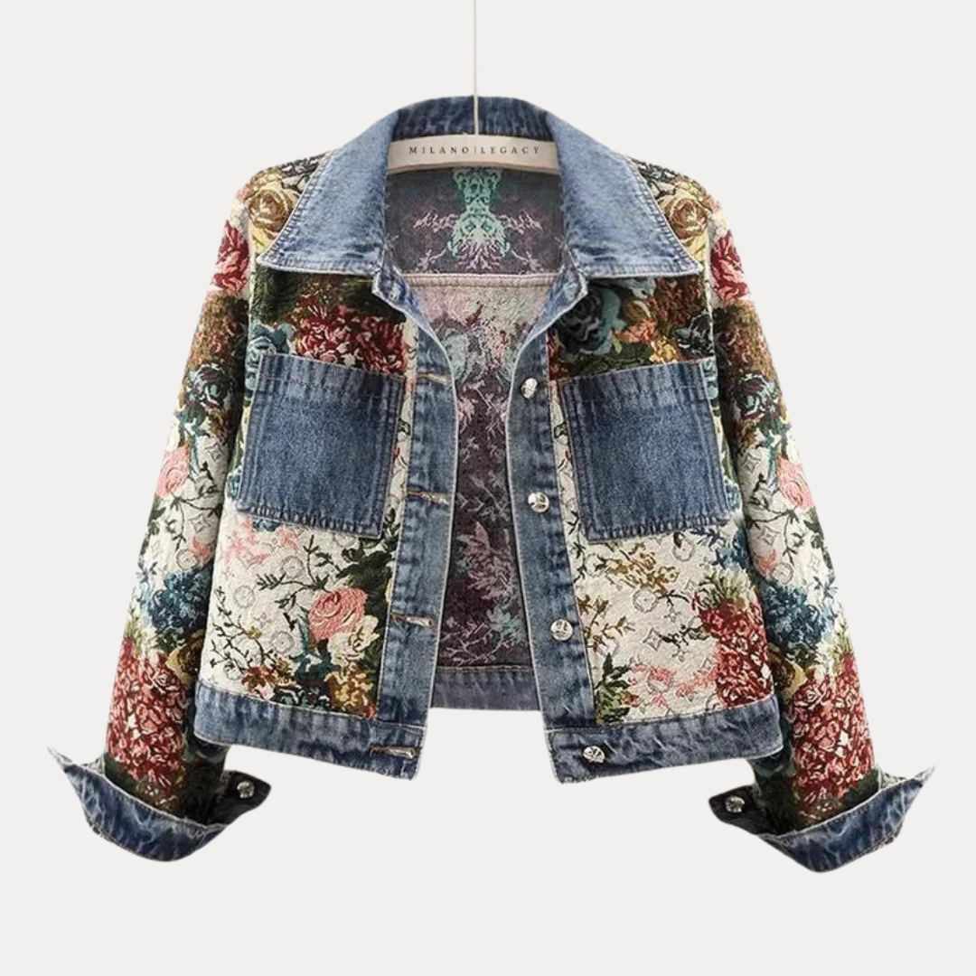 Aurelia | Tapestry Denim Jacket