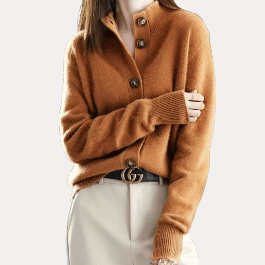Isabelle | Classic Knit Cardigan