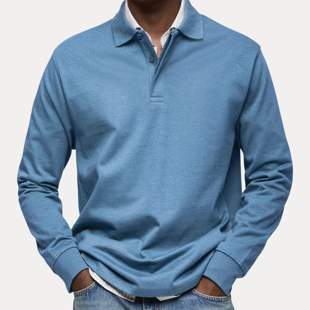 Callum | Men’s Long-Sleeve Polo Shirt