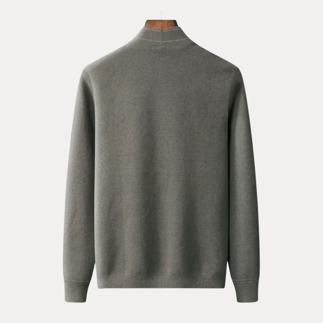 Dominic | Men’s Minimalist Button-Front Cardigan