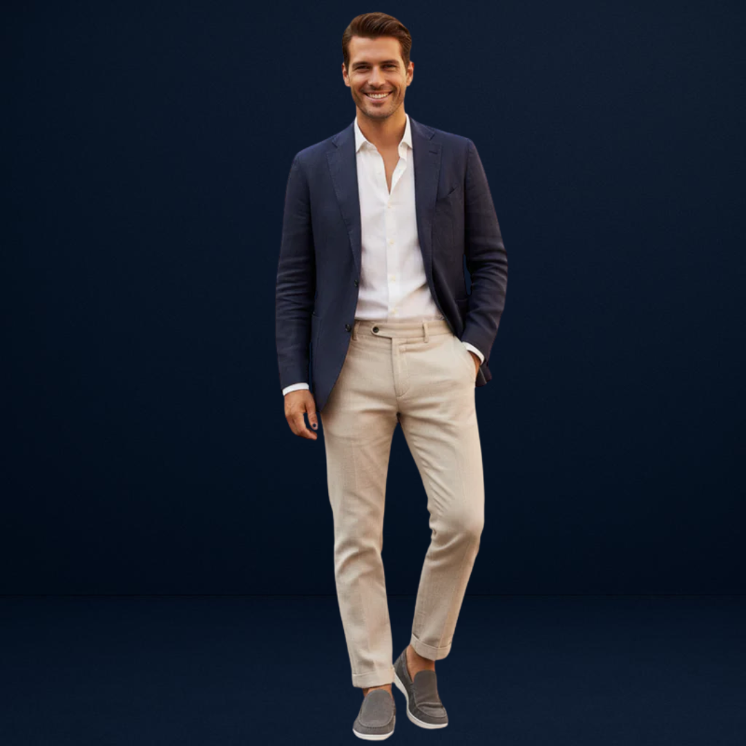 Charles | Lightweight Suede Loafers