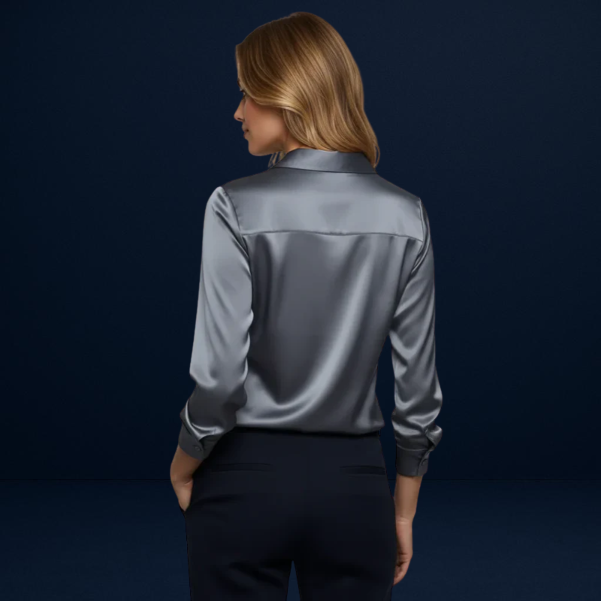 Giulia | Elegant Satin Blouse