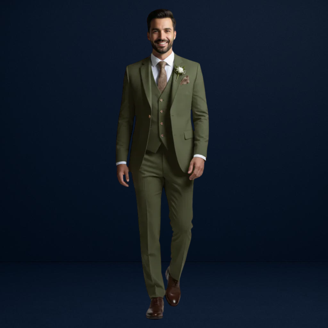 Lorenzo | Classic Tailored 3-Piece Suit