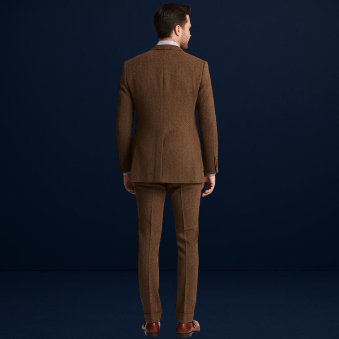 Giuliano | Men’s Tweed Three-Piece Suit