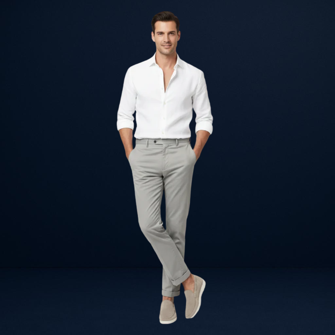 Charles | Lightweight Suede Loafers