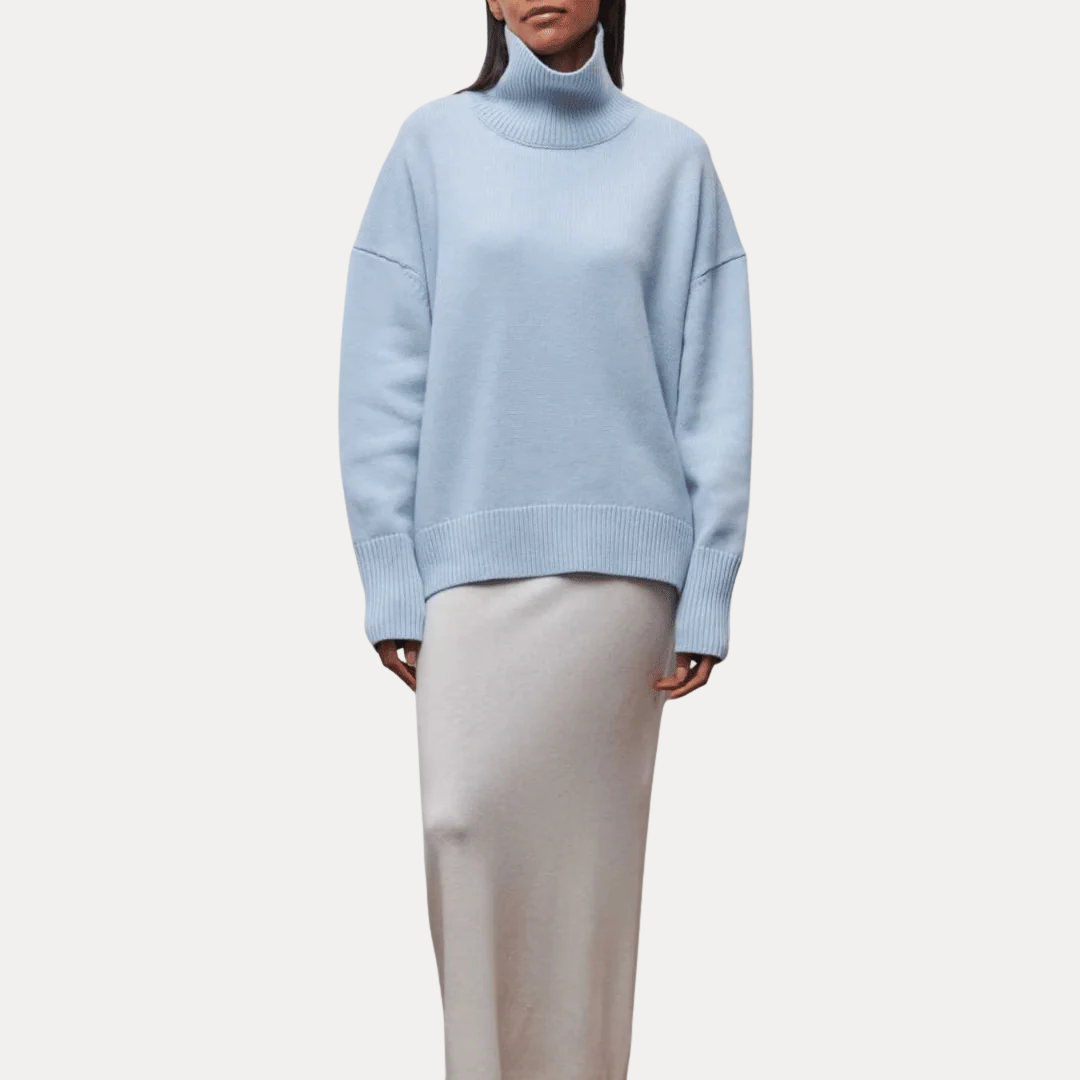 Vivienne | Oversized Turtleneck Sweater