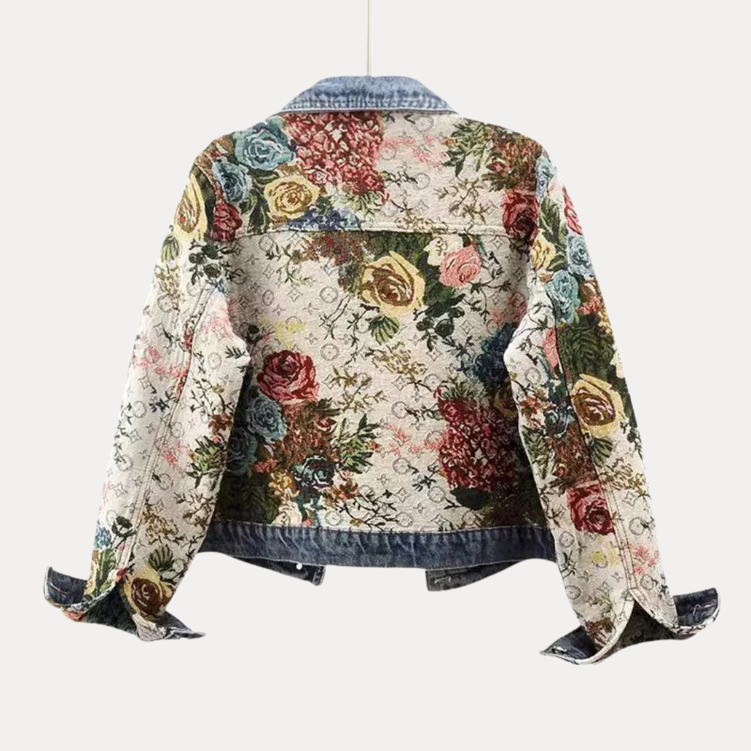 Aurelia | Tapestry Denim Jacket