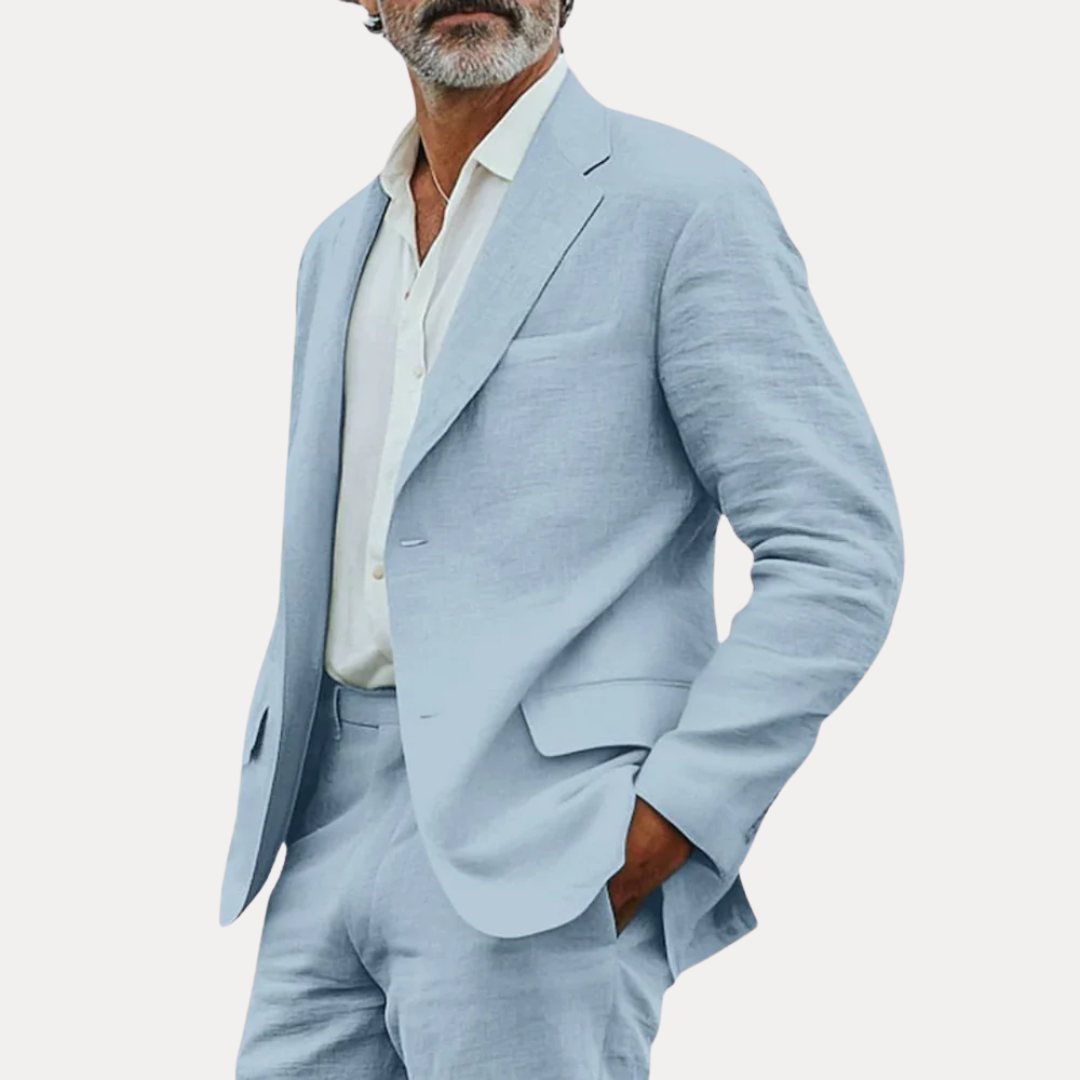 Lorenzo | Men’s Linen Tailored Suit