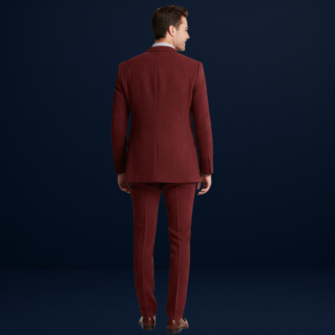Giuliano | Men’s Tweed Three-Piece Suit