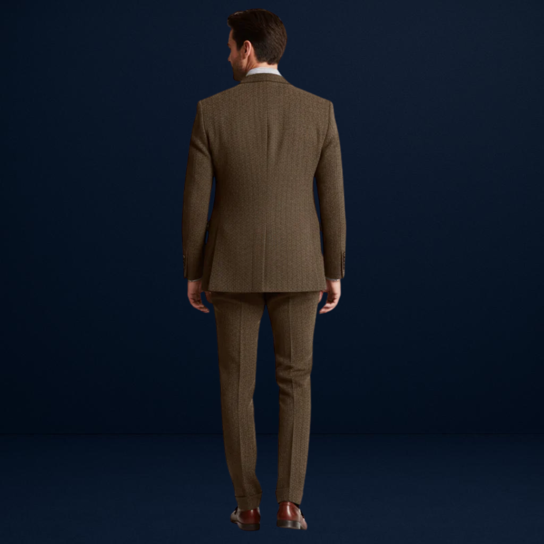 Giuliano | Men’s Tweed Three-Piece Suit