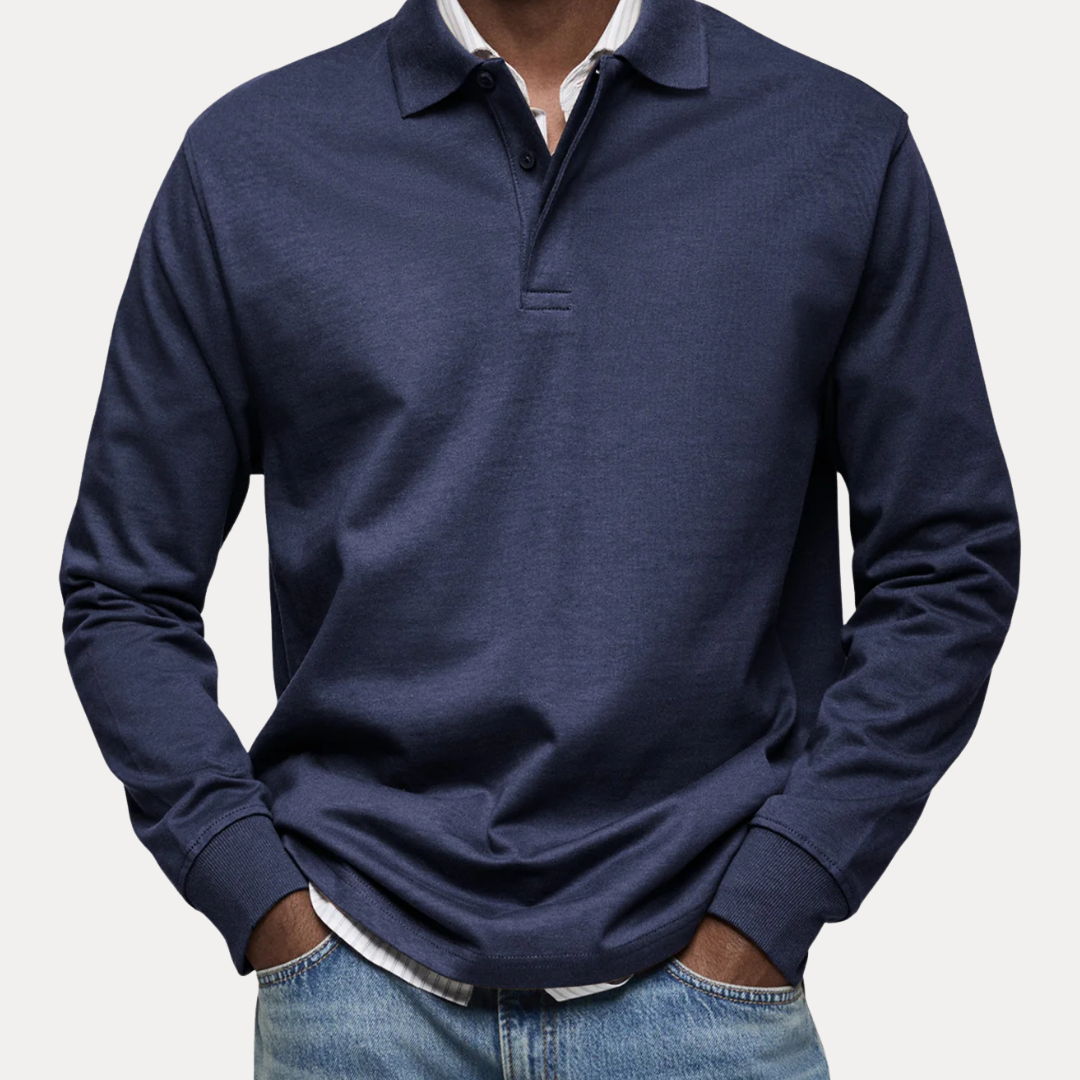 Callum | Men’s Long-Sleeve Polo Shirt