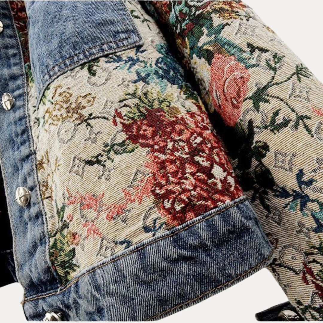 Aurelia | Tapestry Denim Jacket
