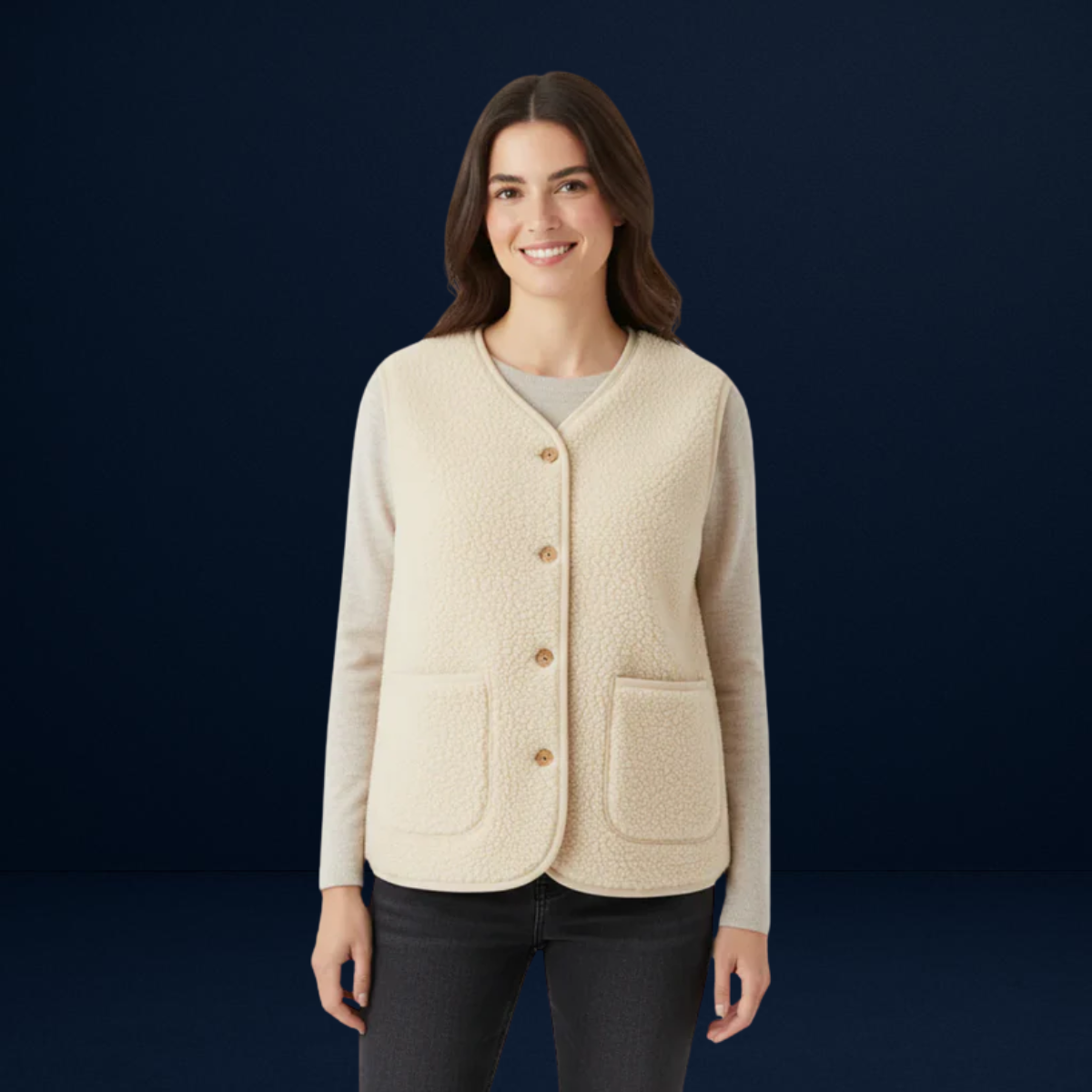 Noemi | Soft and Warm Fleece Vest