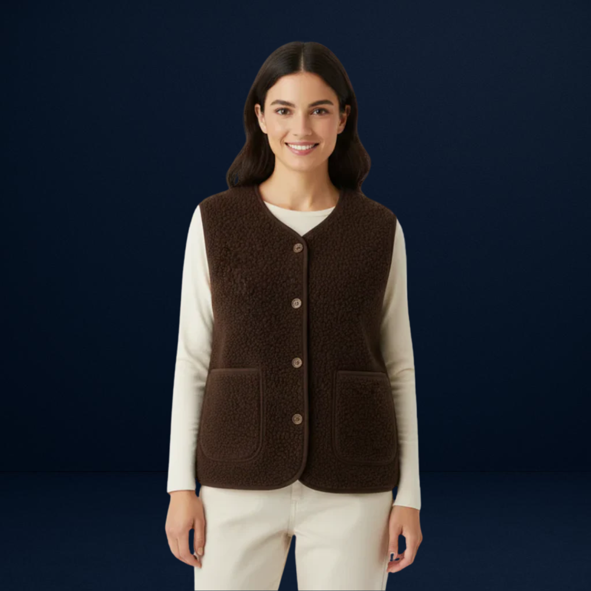 Noemi | Soft and Warm Fleece Vest