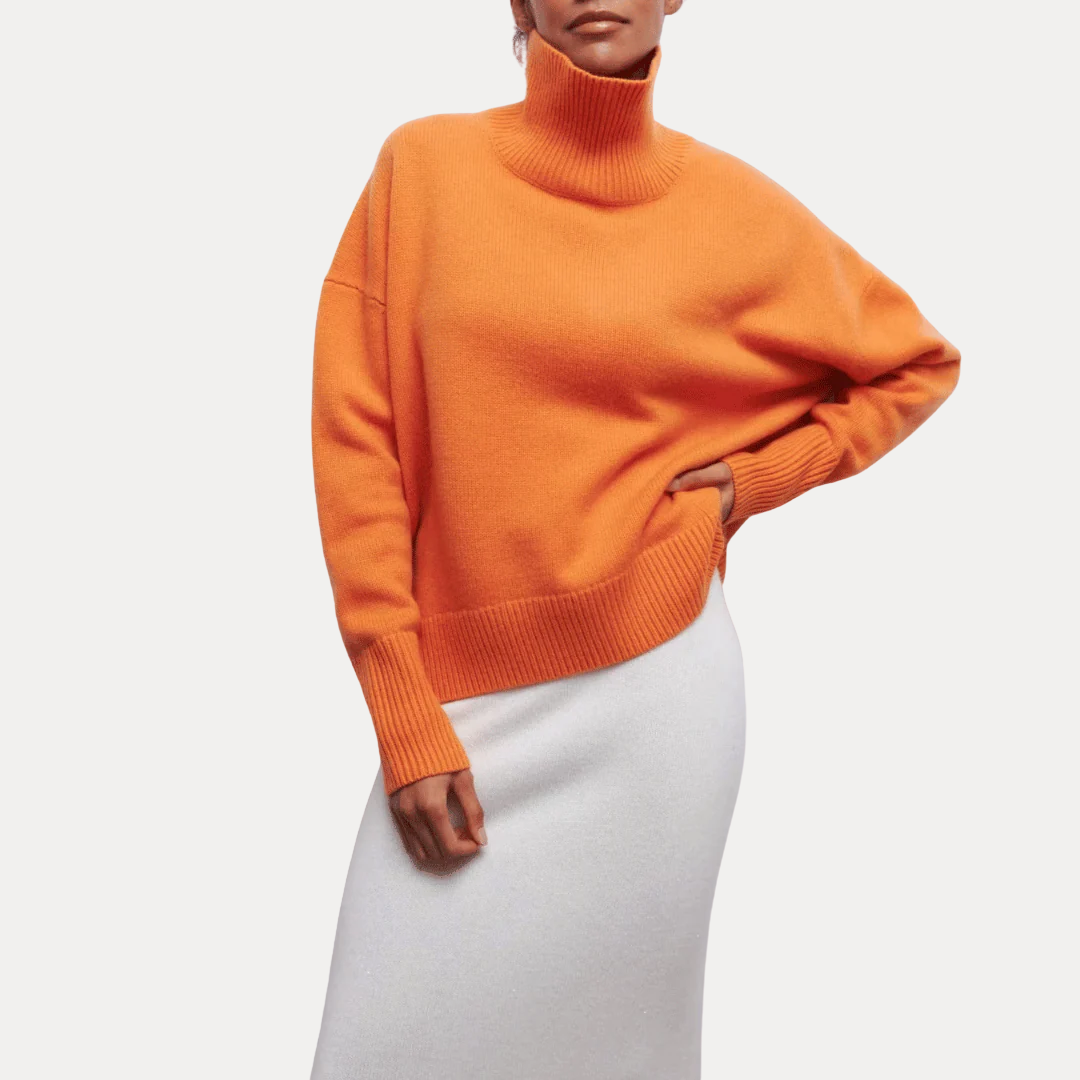 Vivienne | Oversized Turtleneck Sweater