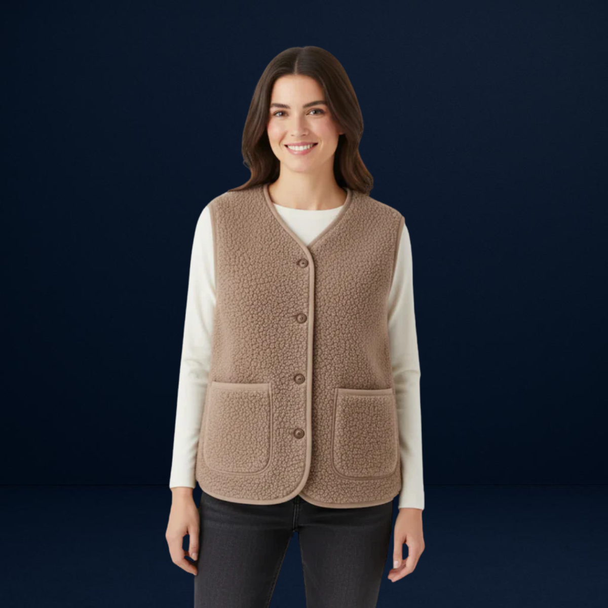 Noemi | Soft and Warm Fleece Vest