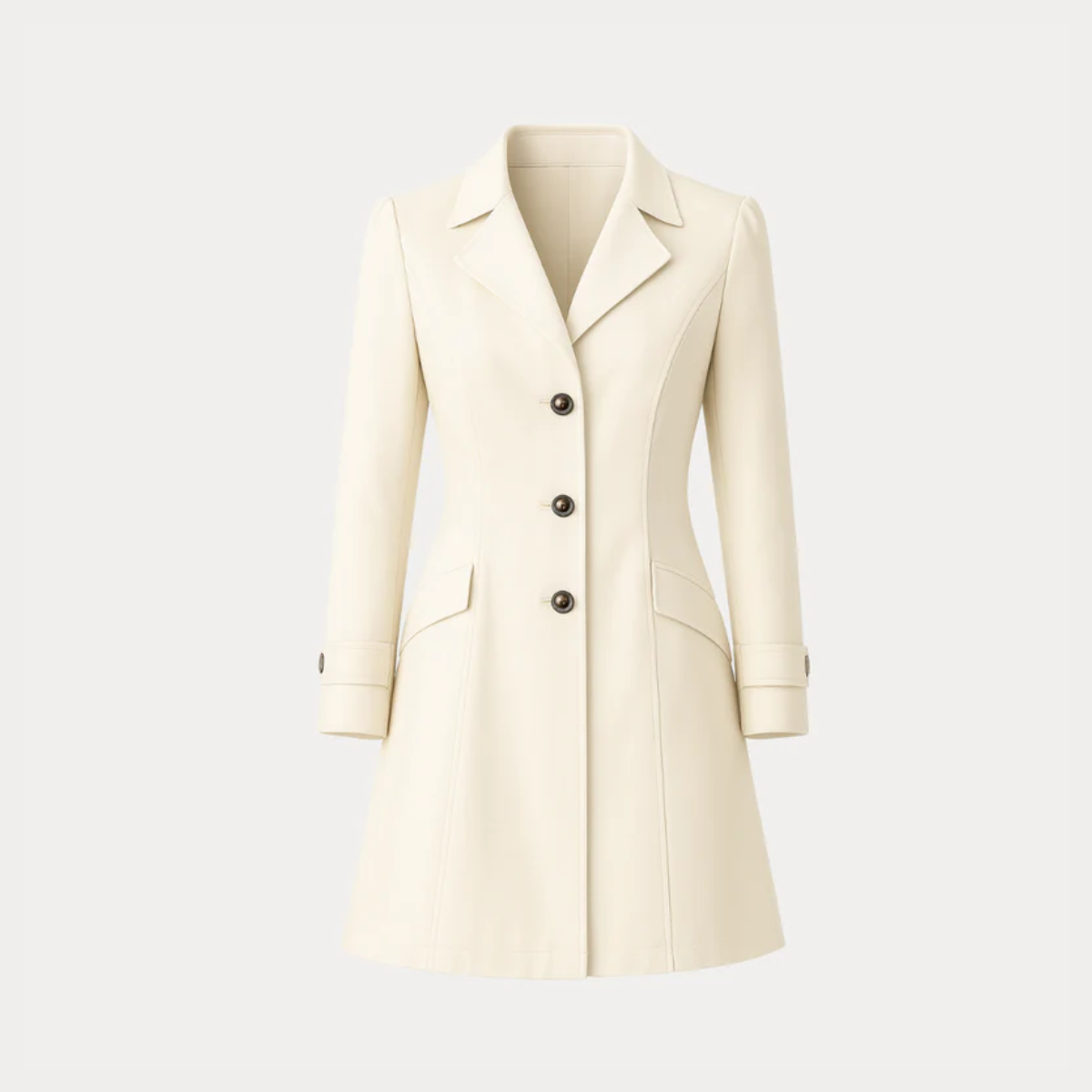 Elisabetta | Classic Trench with Notched Collar