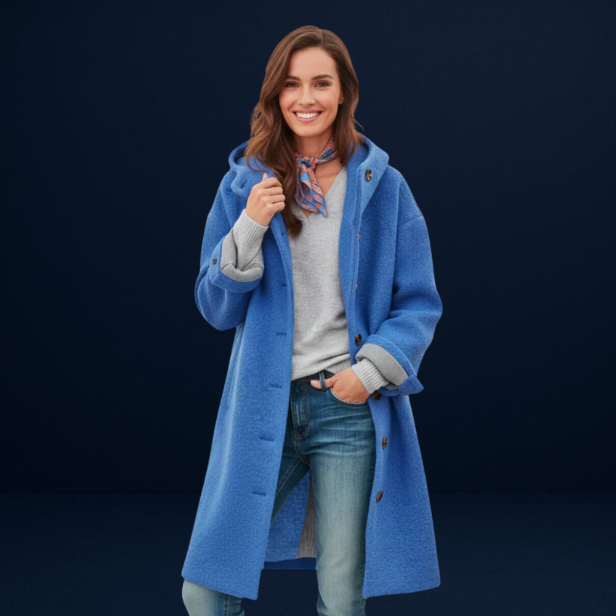 Maddalena | Women’s Hooded Long Coat