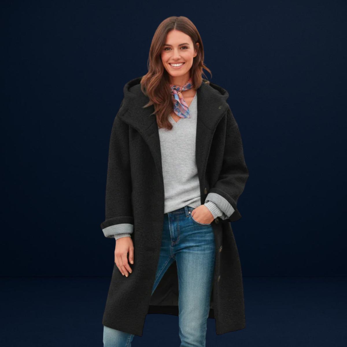 Maddalena | Women’s Hooded Long Coat