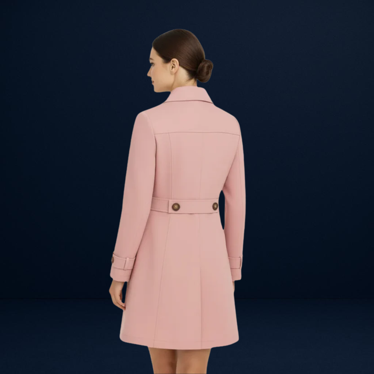 Elisabetta | Classic Trench with Notched Collar