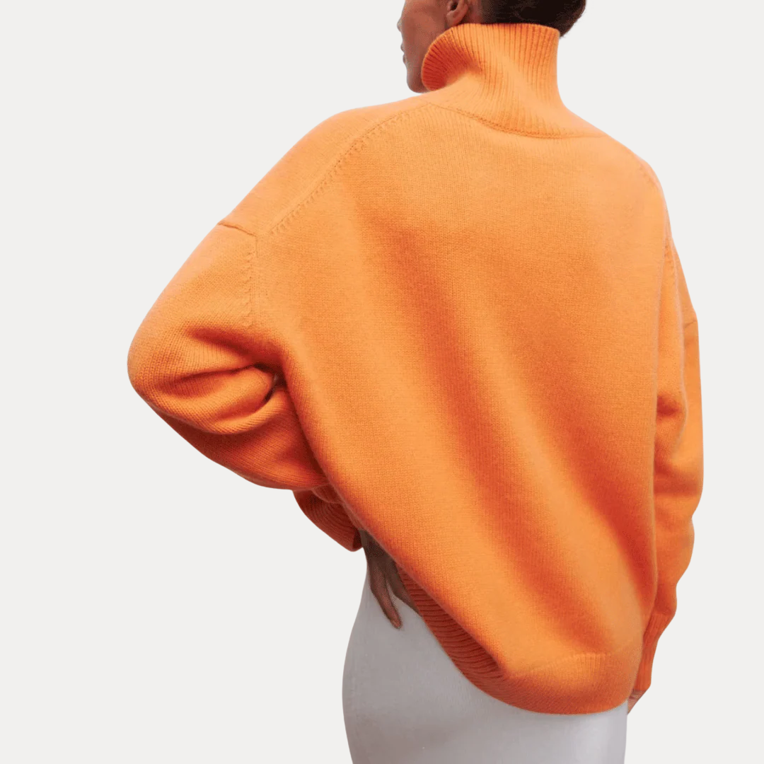 Vivienne | Oversized Turtleneck Sweater