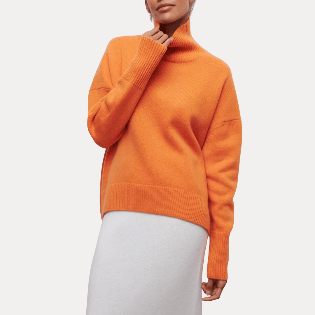 Vivienne | Oversized Turtleneck Sweater