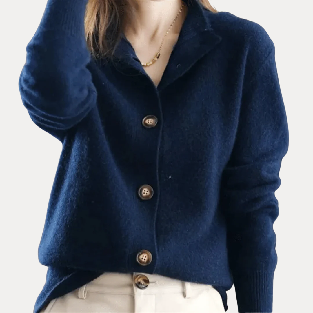 Isabelle | Classic Knit Cardigan