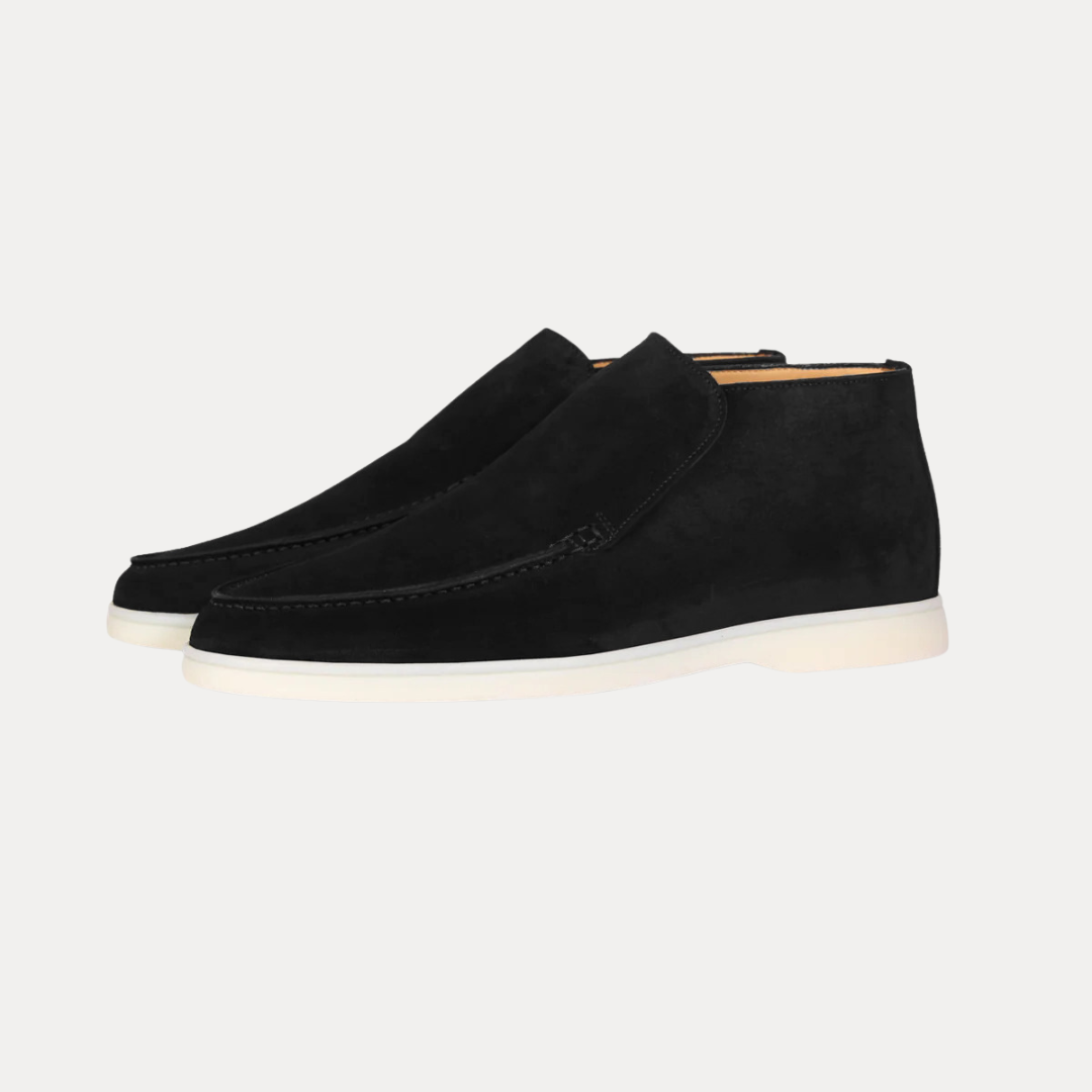 Cassian | Men’s Suede Ankle Loafers
