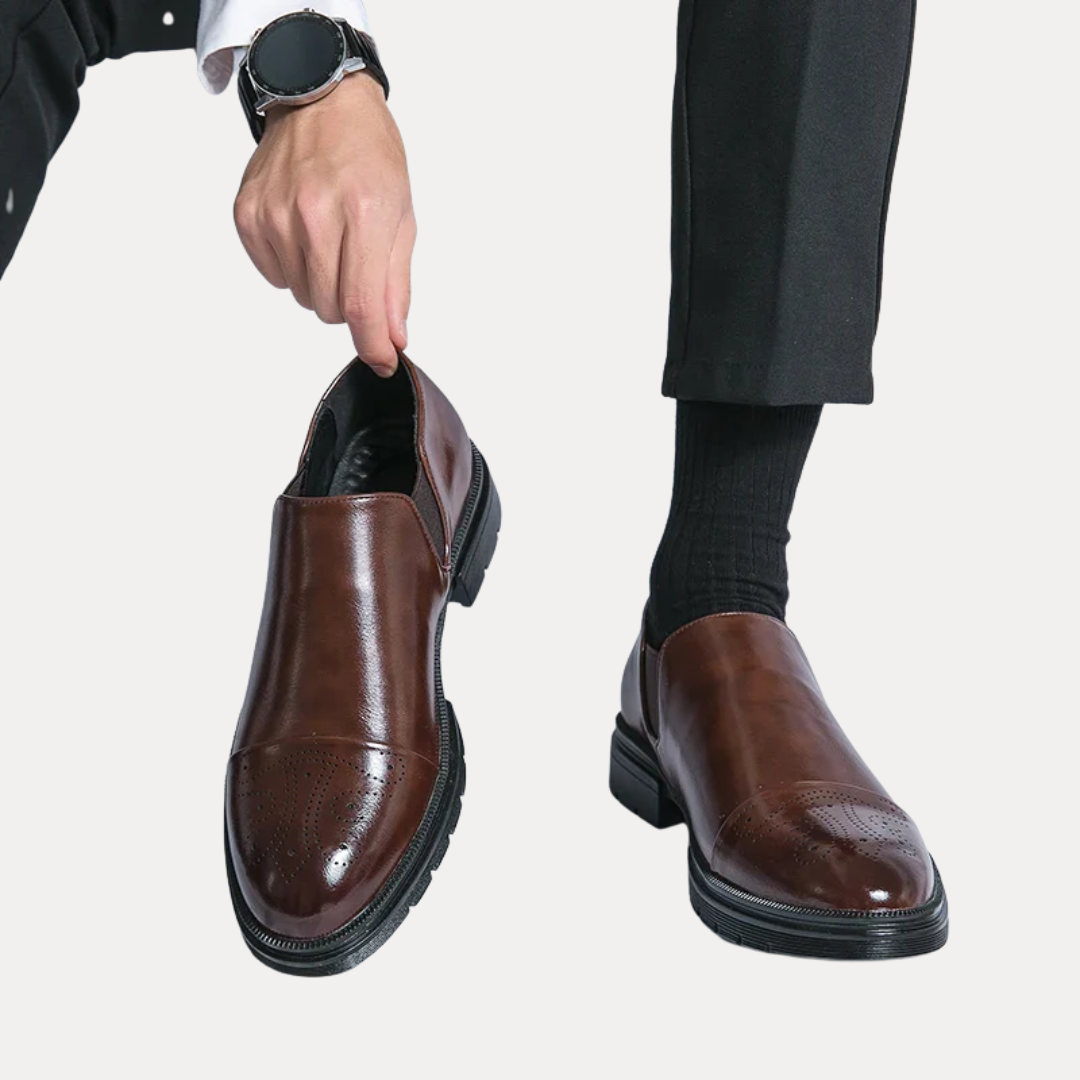 Dorian | Men’s Leather Slip-On Dress Shoes