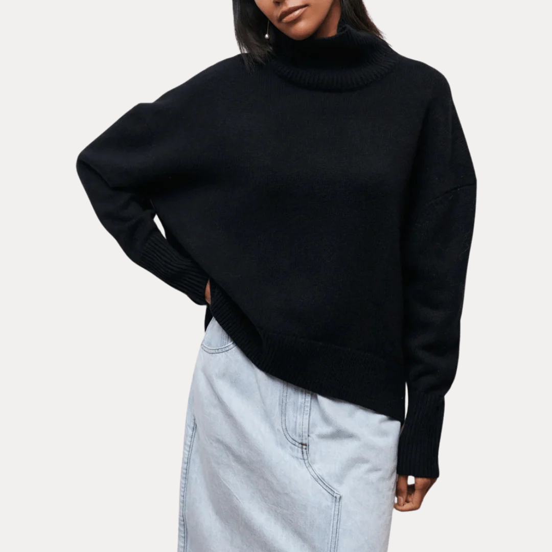 Vivienne | Oversized Turtleneck Sweater