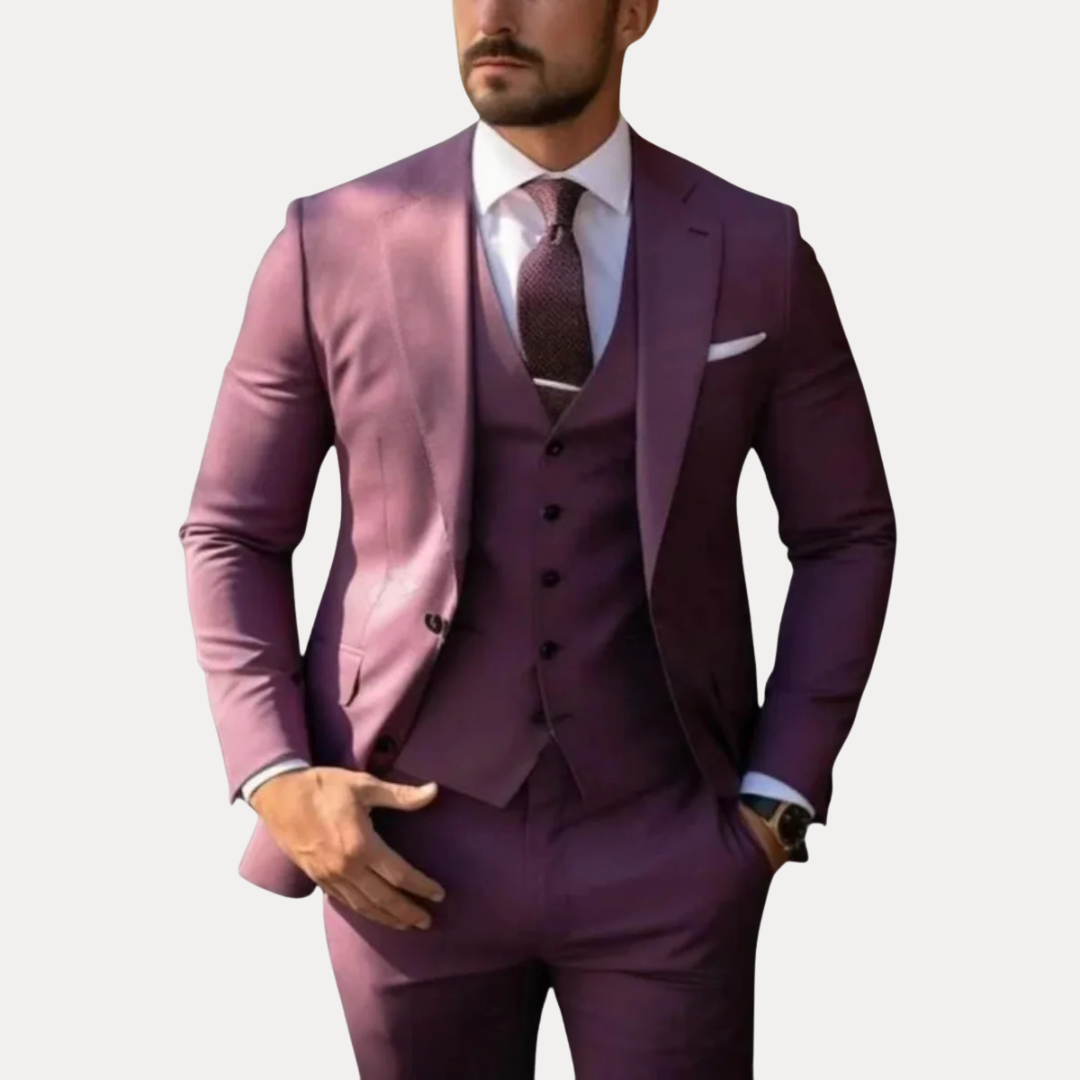 Alexander | Men’s Three-Piece Tailored Suit
