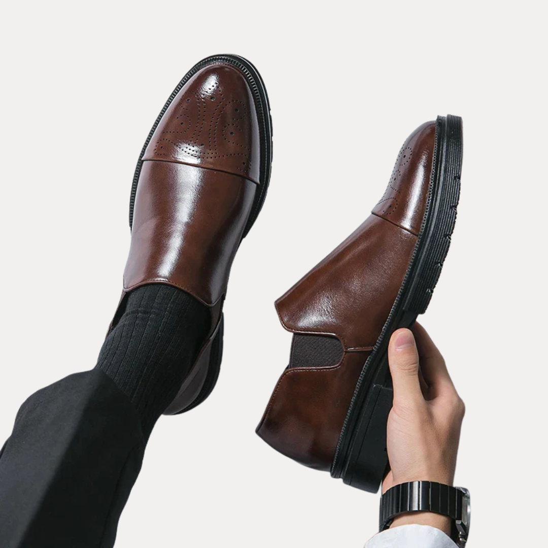 Dorian | Men’s Leather Slip-On Dress Shoes