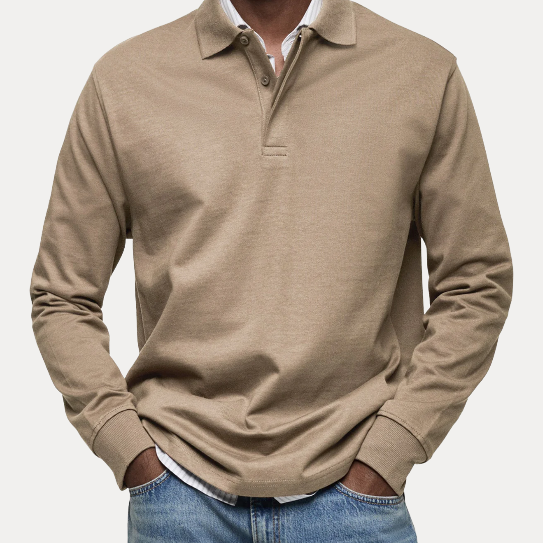 Callum | Men’s Long-Sleeve Polo Shirt